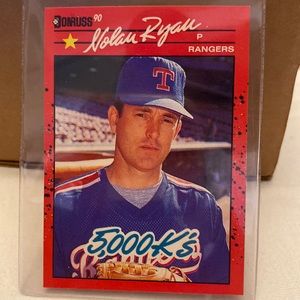 Nolan Ryan 5,000K’s Donruss 1990 #659